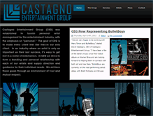 Tablet Screenshot of castagnogroup.com